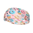 thumbnail image 1 of Wukai Cupcakes and Donuts Sports sweatband,Men & Women Sweatband Headband for Running, Cross Training, Racquetball, Working Out, 1 of 7