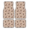 thumbnail image 1 of Wukai Cute Autumn Turkey Front Car Floor Mats Four-Piece Set Front & Rear Universal Car Floor Mats for SUVs, Trucks, Sedans, 1 of 7