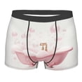 thumbnail image 1 of Wukai Cute Bathtub Print Men’s Underwear Breathable Boxer Briefs,&nbsp;Moisture Wicking & Breathable-Small, 1 of 7