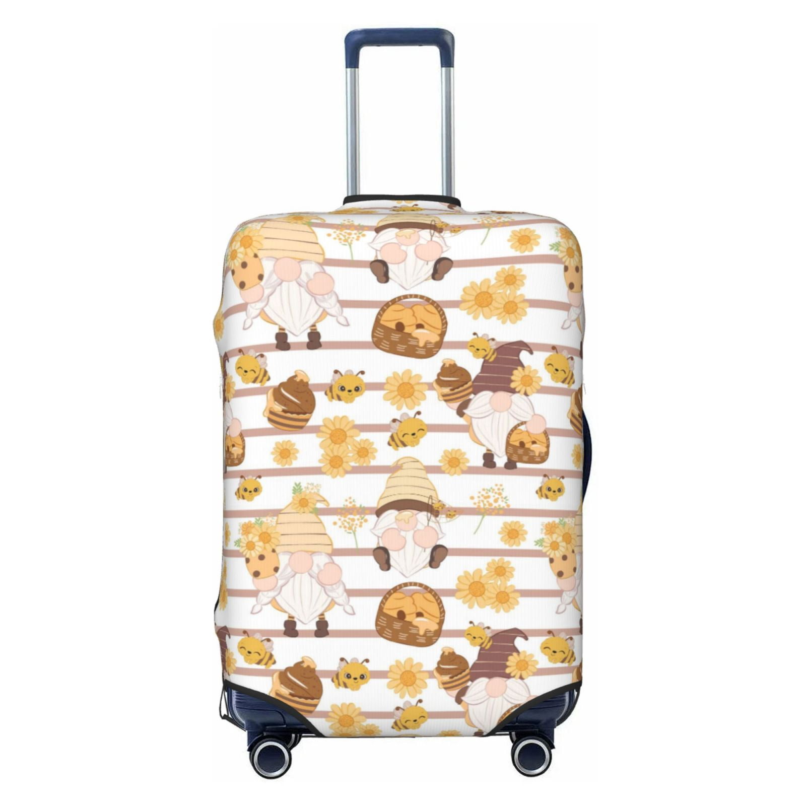 Travel Luggage Cover Elastic Anti-Scratch Suitcase Protector Washable Travel Suitcase Cover Cute Cartoon Cow Luggage Protector Fits 18 32 Inch Suitcase 4748706