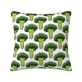 thumbnail image 1 of Wukai Cute Broccoli Premium Polyester Fleece Pillow Covers with Hidden Zipper Closure,Luxuriously Soft and Durable-26"x26", 1 of 7
