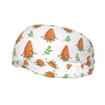 thumbnail image 1 of Wukai Cute Carrot Print Sports sweatband,Men & Women Sweatband Headband for Running, Cross Training, Racquetball, Working Out, 1 of 7
