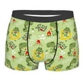 thumbnail image 1 of Wukai Cute Dinosaurs Cartoon Print Men’s Underwear Breathable Boxer Briefs,&nbsp;Moisture Wicking & Breathable-Large, 1 of 7