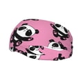 thumbnail image 1 of Wukai Cute Panda Sports sweatband,Men & Women Sweatband Headband for Running, Cross Training, Racquetball, Working Out, 1 of 7