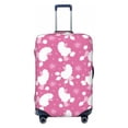 thumbnail image 1 of Wukai Cute Poodle Dog Elastic Luggage Cover: Personalized Protection for Your Suitcase - Fits 19~29-inch, Washable & Durable Travel Companion-Large, 1 of 8
