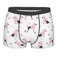thumbnail image 1 of Wukai Cute Poodle Dog Print Men’s Underwear Breathable Boxer Briefs,&nbsp;Moisture Wicking & Breathable-Medium, 1 of 7