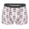 thumbnail image 1 of Wukai Cute Poodle Dog Print Men’s Underwear Breathable Boxer Briefs,&nbsp;Moisture Wicking & Breathable-X-Large, 1 of 7