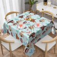 thumbnail image 1 of Wukai Cute Pug Dogs Waterproof Tablecloth for Kitchen Dining, Fits Square Tables for 2-4 Seats -60"x60", 1 of 7