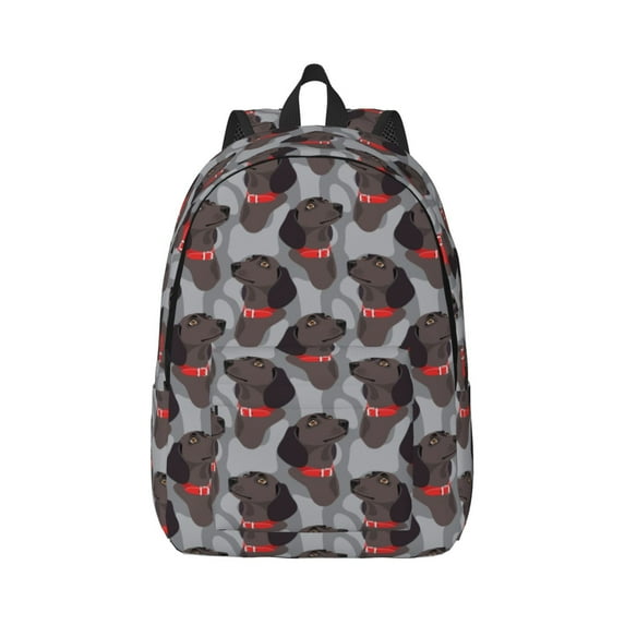 Wukai Cute Puppy Black Paper Reusable Cosmetic bag,Travel Toiletry Organizer Capacity,Waterproof Puzzle Bags