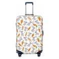 thumbnail image 1 of Wukai Cute Rabbit Elastic Luggage Cover: Personalized Protection for Your Suitcase - Fits 19~29-inch, Washable & Durable Travel Companion-X-Large, 1 of 8
