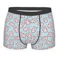 thumbnail image 1 of Wukai Cute Rabbit Print Men’s Underwear Breathable Boxer Briefs,&nbsp;Moisture Wicking & Breathable-XX-Large, 1 of 7