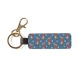 thumbnail image 1 of Wukai Dachshund Dog Puppy Print Leather Car Keychain, Universal Key Fob Keychain, Leather Key Chain Holder for Men and Women,360 Degree Rotatable, 1 of 5