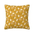 thumbnail image 1 of Wukai Daisies Flowers Premium Polyester Fleece Pillow Covers with Hidden Zipper Closure,Luxuriously Soft and Durable-20"x20", 1 of 7