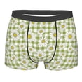 thumbnail image 1 of Wukai Daisies Flowers Print Men’s Underwear Breathable Boxer Briefs,&nbsp;Moisture Wicking & Breathable-Medium, 1 of 1