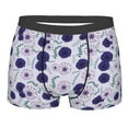 thumbnail image 1 of Wukai Daisies Flowers Print Men’s Underwear Breathable Boxer Briefs,&nbsp;Moisture Wicking & Breathable-Small, 1 of 7