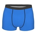 thumbnail image 1 of Wukai Dodgerblue Print Men’s Underwear Breathable Boxer Briefs,&nbsp;Moisture Wicking & Breathable-Medium, 1 of 7