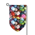thumbnail image 1 of Wukai Easter Egg Print Garden Flag 12.5x18 Inch Double Sided Sun-resistant Rain-resistant, Wrinkle-resistant Colorfast(Only Flag), 1 of 7