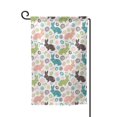 thumbnail image 1 of Wukai Easter Rabbit Print Garden Flag 12.5x18 Inch Double Sided Sun-resistant Rain-resistant, Wrinkle-resistant Colorfast(Only Flag), 1 of 7
