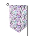 thumbnail image 1 of Wukai Eiffel Tower and Hearts Print Garden Flag 12.5x18 Inch Double Sided Sun-resistant Rain-resistant, Wrinkle-resistant Colorfast(Only Flag), 1 of 7