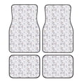 thumbnail image 1 of Wukai Elegant ice skates snowflakes Front Car Floor Mats Four-Piece Set Front & Rear Universal Car Floor Mats for SUVs, Trucks, Sedans, 1 of 7