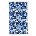 thumbnail image 1 of Wukai Evil Eye Lightweight, Quick-Drying Microfiber Towels - Soft and Absorbent for Fitness, Sports, Yoga, Travel, Gym - 2 Pack, Dark Grey, 1 of 8