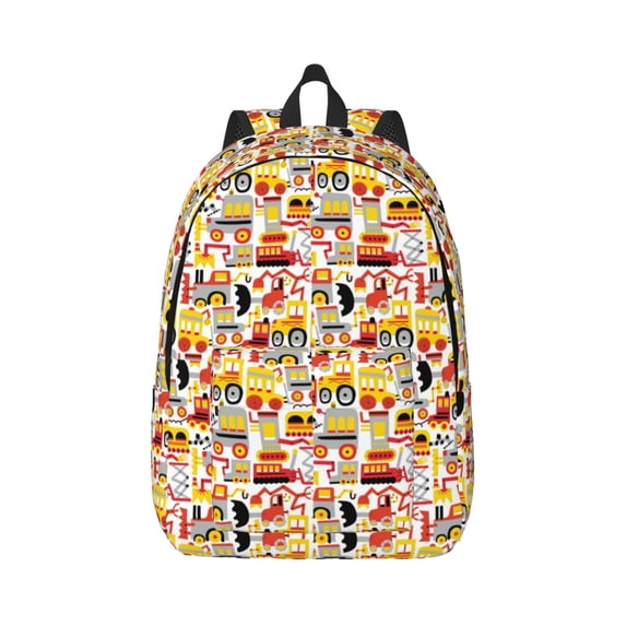 Wukai Excavator (2) Paper Reusable Cosmetic bag,Travel Toiletry Organizer Capacity,Waterproof Puzzle Bags