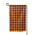 thumbnail image 1 of Wukai Fall Buffalo Plaid Print Garden Flag 12.5x18 Inch Double Sided Sun-resistant Rain-resistant, Wrinkle-resistant Colorfast(Only Flag), 1 of 7