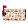 thumbnail image 1 of Wukai Fall Farm Pumpkin Mailbox Covers for Garden Outdoor Decor,Waterproof Post Box Cover 21x18 in& 25.5x21 in-, 1 of 8