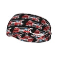 thumbnail image 1 of Wukai Fire and Rescue Truck Sports sweatband,Men & Women Sweatband Headband for Running, Cross Training, Racquetball, Working Out, 1 of 7