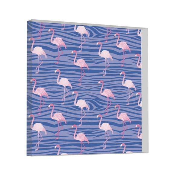 Wukai Flamingo Print Elegant Acrylic Gift Decorations Perfect for Weddings, Birthdays, Anniversaries, and Home Decor