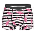 thumbnail image 1 of Wukai Flamingos Print Men’s Underwear Breathable Boxer Briefs,&nbsp;Moisture Wicking & Breathable-XX-Large, 1 of 1