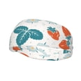 thumbnail image 1 of Wukai Floral Strawberr Sports sweatband,Men & Women Sweatband Headband for Running, Cross Training, Racquetball, Working Out, 1 of 7