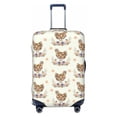 thumbnail image 1 of Wukai Flower Chicken Elastic Luggage Cover: Personalized Protection for Your Suitcase - Fits 19~29-inch, Washable & Durable Travel Companion-, 1 of 8