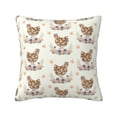 thumbnail image 1 of Wukai Flower Chicken Premium Polyester Fleece Pillow Covers with Hidden Zipper Closure,Luxuriously Soft and Durable-12"x12", 1 of 7