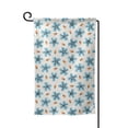thumbnail image 1 of Wukai Flower Leaves Print Garden Flag 12.5x18 Inch Double Sided Sun-resistant Rain-resistant, Wrinkle-resistant Colorfast(Only Flag), 1 of 7