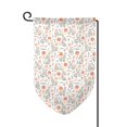 thumbnail image 1 of Wukai Flower Rabbit Print Garden Flag 12.5x18 Inch Double Sided Sun-resistant Rain-resistant, Wrinkle-resistant Colorfast(Only Flag), 1 of 1