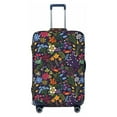 thumbnail image 1 of Wukai Flowers And Birds Elastic Luggage Cover: Personalized Protection for Your Suitcase - Fits 19~29-inch, Washable & Durable Travel Companion-Small, 1 of 8
