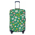 thumbnail image 1 of Wukai Flying Bees Elastic Luggage Cover: Personalized Protection for Your Suitcase - Fits 19~29-inch, Washable & Durable Travel Companion-X-Large, 1 of 8