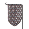 thumbnail image 1 of Wukai Forest Cute Owl Print Garden Flag 12.5x18 Inch Double Sided Sun-resistant Rain-resistant, Wrinkle-resistant Colorfast(Only Flag), 1 of 1
