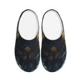 thumbnail image 1 of Wukai Forest Meditating Tiger Print Women's Indoor Bedroom Slipper Slip On Shoes, Unisex House Shoes with Anti-Skid Sole for Men, Gift for Women Men-37/38, 1 of 7