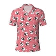 thumbnail image 1 of Wukai French Bulldog Face Men’s Polo Shirts,Quick-Dry Athletic Shirt,Classic Fit Shirts-Medium, 1 of 8