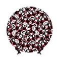 thumbnail image 1 of Wukai French Bulldog1 Print Decorative Plate for Display,Bone China Decorative Plate, Ceramic Dinner Plate with Stand, Vertical Ceramic Plate-7in, 1 of 6