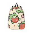 thumbnail image 1 of Wukai Frog Hold Strawberry Paper Reusable Cosmetic bag,Travel Toiletry Organizer Capacity,Waterproof Puzzle Bags, 1 of 7