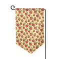 thumbnail image 1 of Wukai Fruit Print Garden Flag 12.5x18 Inch Double Sided Sun-resistant Rain-resistant, Wrinkle-resistant Colorfast(Only Flag), 1 of 7