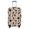 thumbnail image 1 of Wukai Funny Chicken Elastic Luggage Cover: Personalized Protection for Your Suitcase - Fits 19~29-inch, Washable & Durable Travel Companion-Large, 1 of 8