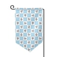 thumbnail image 1 of Wukai Funny Chicken Print Garden Flag 12.5x18 Inch Double Sided Sun-resistant Rain-resistant, Wrinkle-resistant Colorfast(Only Flag), 1 of 7