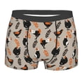 thumbnail image 1 of Wukai Funny Chicken Print Men’s Underwear Breathable Boxer Briefs,&nbsp;Moisture Wicking & Breathable-XX-Large, 1 of 7