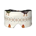 thumbnail image 1 of Wukai Funny Chicken Print Sleep Mask - Eye Mask for Sleeping, Ultra Soft and Skin Friendly Full Eye Covers for Women/Men, Perfect Light Blocking Sleeping Mask, 1 of 7