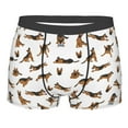 thumbnail image 1 of Wukai German Shepherd Dog Print Men’s Underwear Breathable Boxer Briefs,&nbsp;Moisture Wicking & Breathable-Small, 1 of 7
