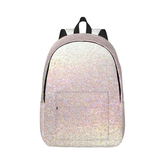 Wukai Glitter Light Pearl Paper Reusable Cosmetic bag,Travel Toiletry Organizer Capacity,Waterproof Puzzle Bags